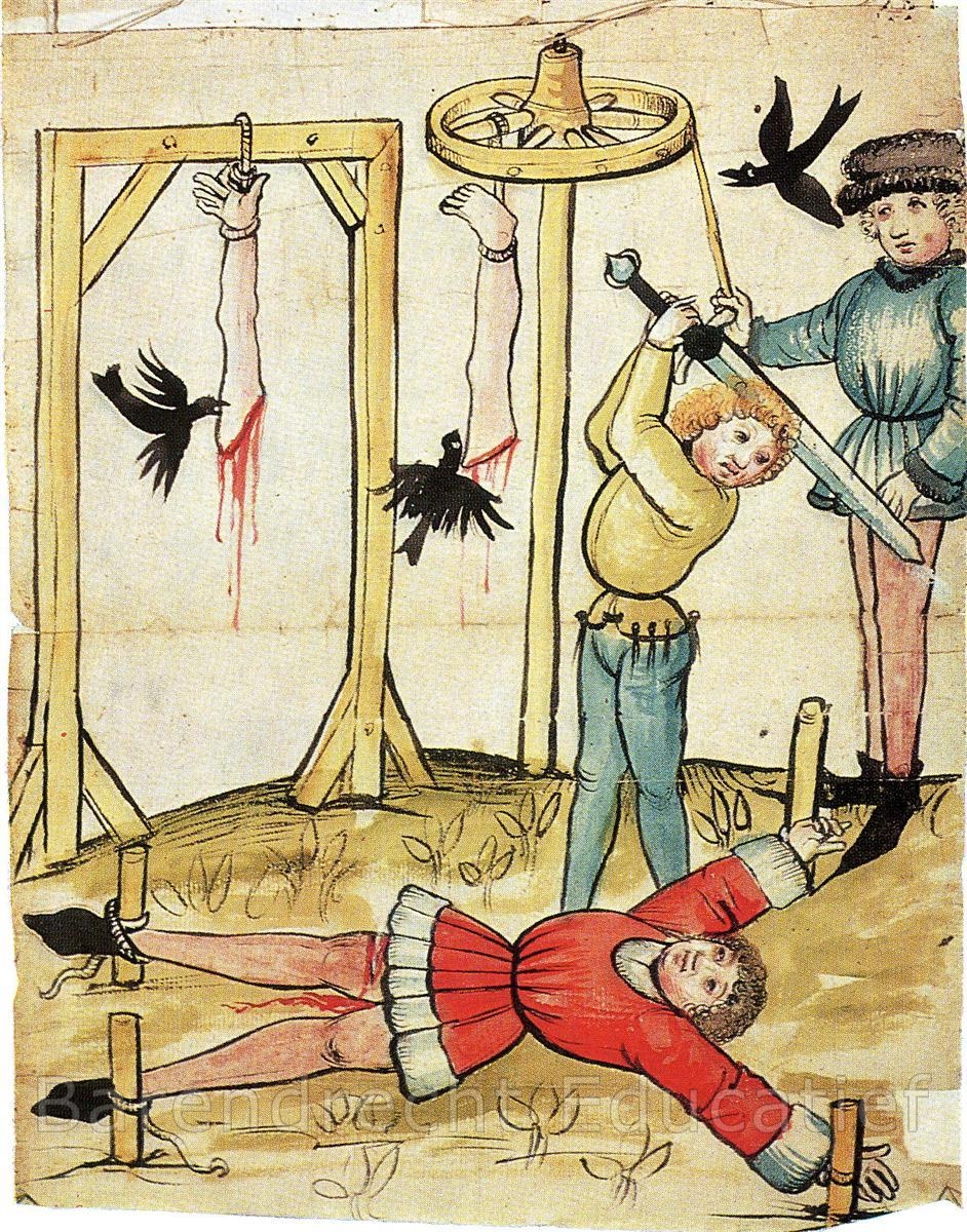 Image result for middeleeuwen doodstraf
