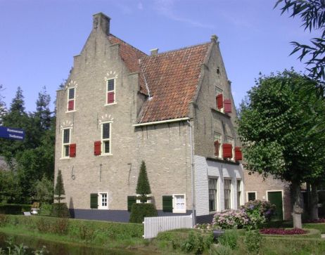 De Oud-Beijerlandse kasteelboerderij in het Nederlands Openluchtmuseum te Arnhem.
